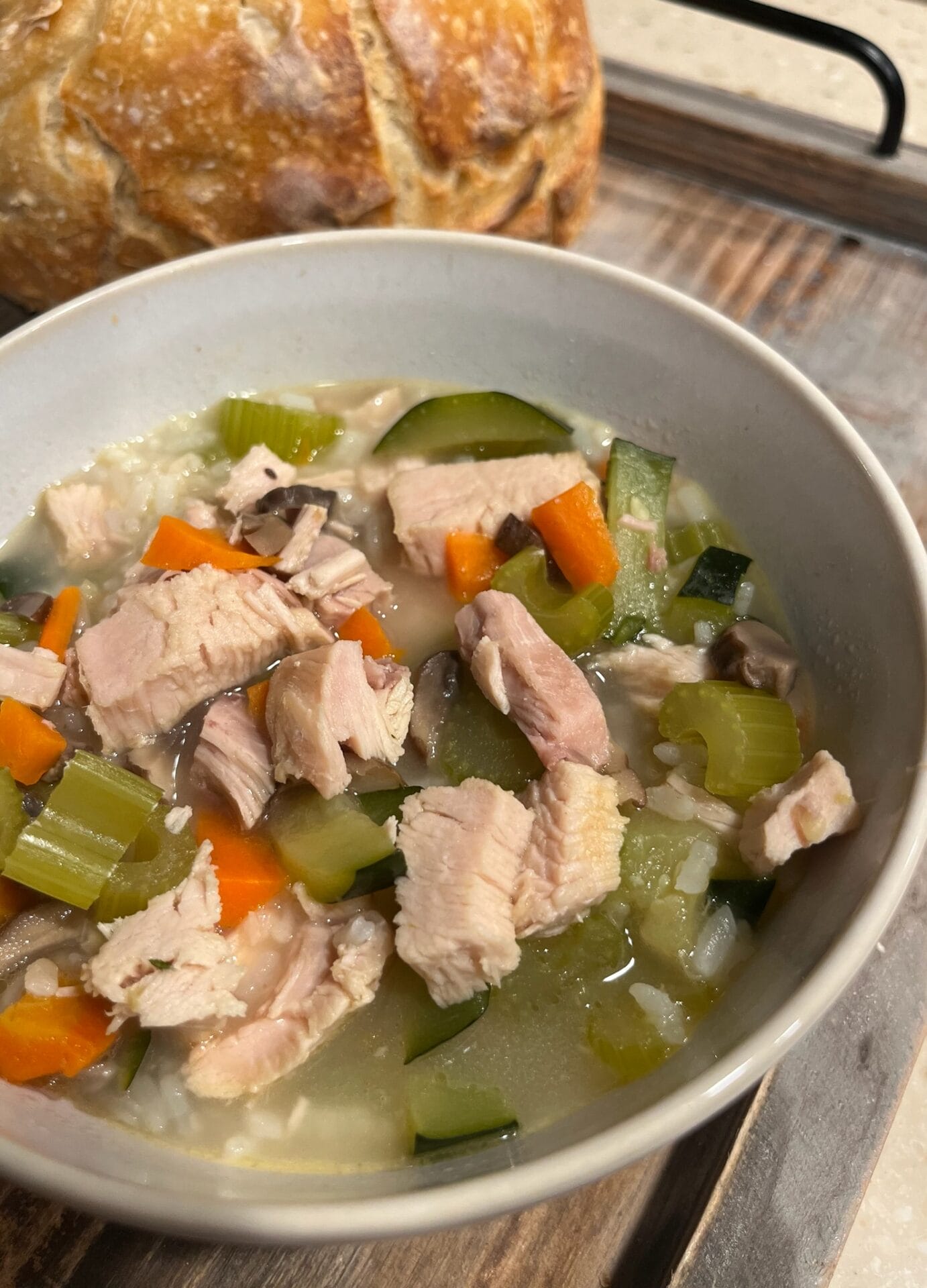 Savory Turkey Rice & Veggie Soup – The Ultimate Comfort Meal